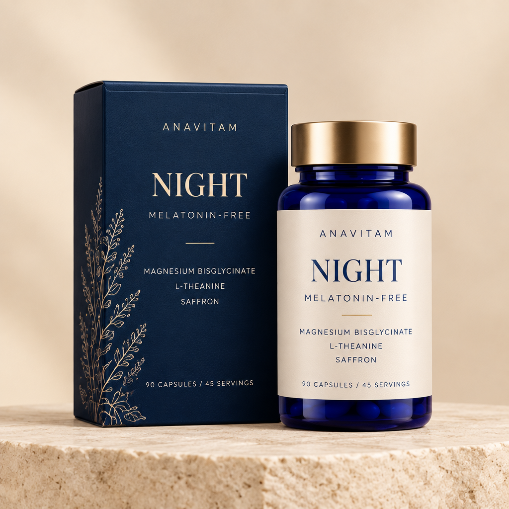 ANAVITAM NIGHT packaging concept
