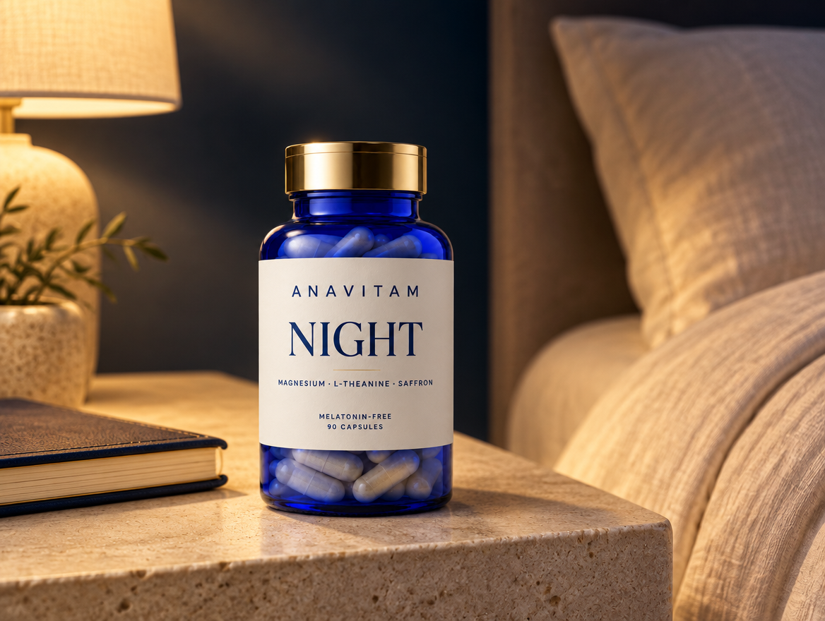 ANAVITAM NIGHT evening routine concept